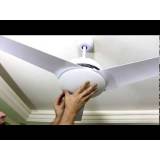Valor instalação de ventilador de teto na Vila Dora