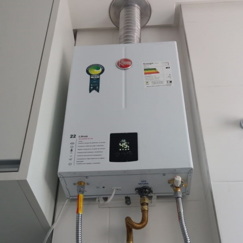 Manutenção Aquecedor a Gás Rheem Preço Santa Teresinha - Manutenção Aquecedor a Gás Portátil